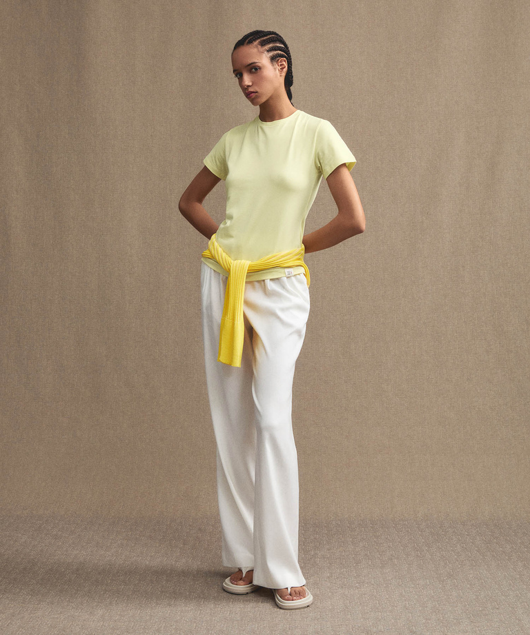 Stretch cotton t-shirt - Spring-Summer 2024 Womenswear Collection | Peuterey