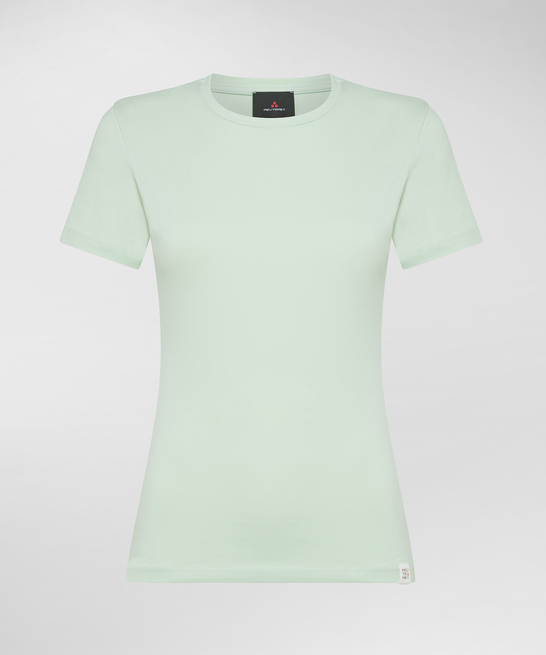 T-shirt in cotone stretch - Top e Maglieria Donna | Peuterey