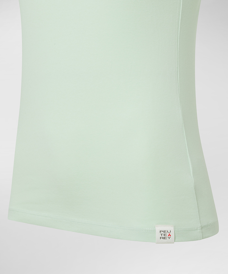 Stretch cotton t-shirt