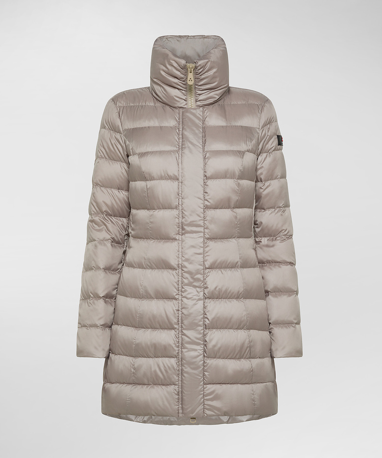 Slim And Ecofriendly Long Down Jacket - Long puffer and down jackets for women | Peuterey