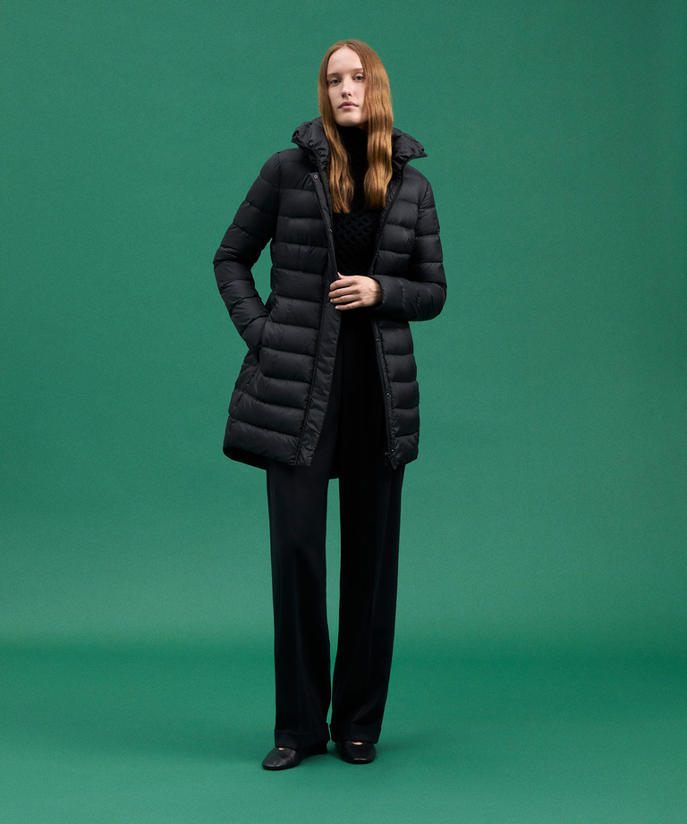 Slim And Ecofriendly Long Down Jacket - Long puffer and down jackets for women | Peuterey