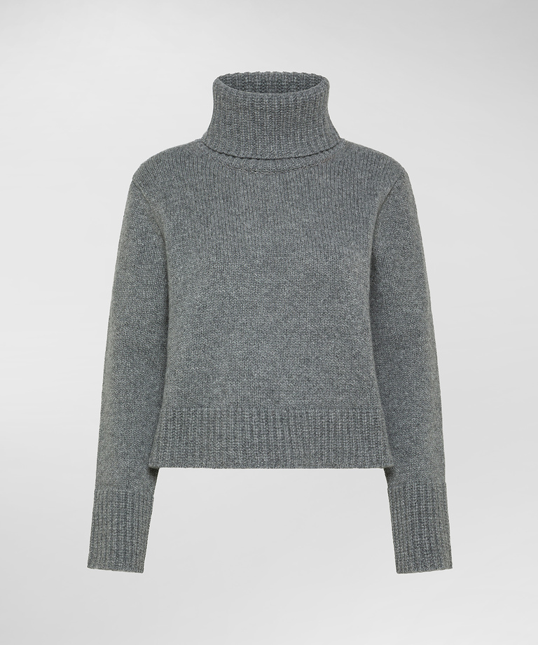 STRANDED CASHMERE BLEND SWEATER - Women's Clothing | Peuterey