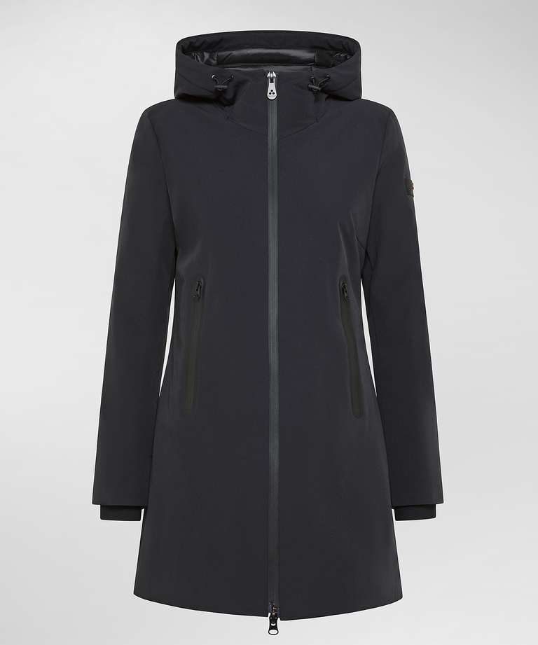 Smooth Slim Down Jacket With Contrasting Details - Windbreakers for women | Peuterey