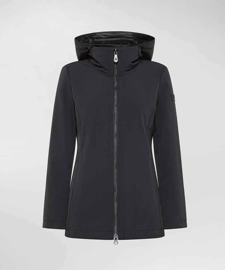 Glatte Jacke Aus Bi-Stretch-Gewebe - Windjacken für Damen | Peuterey