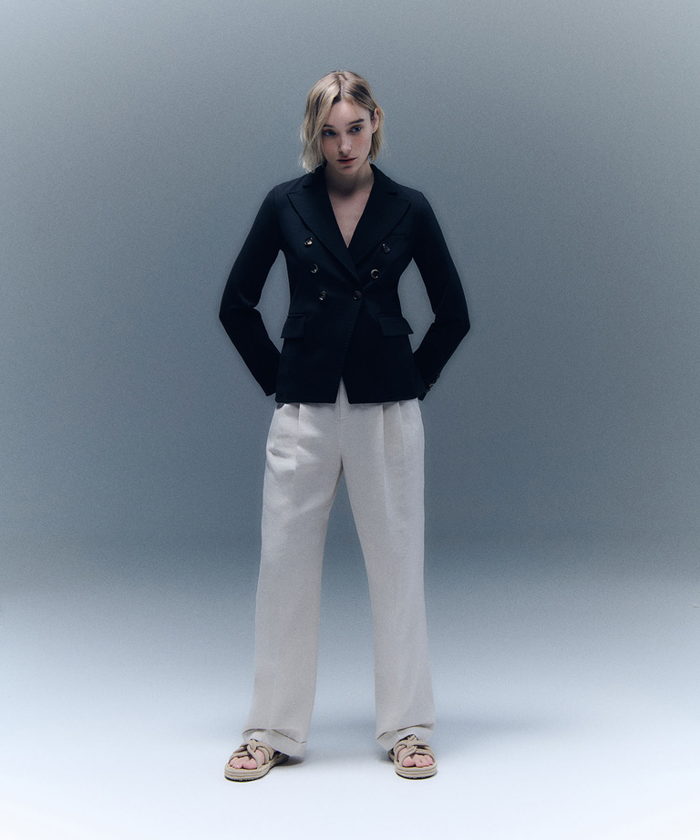 Milano stitch double-breasted blazer - Premiere | Peuterey