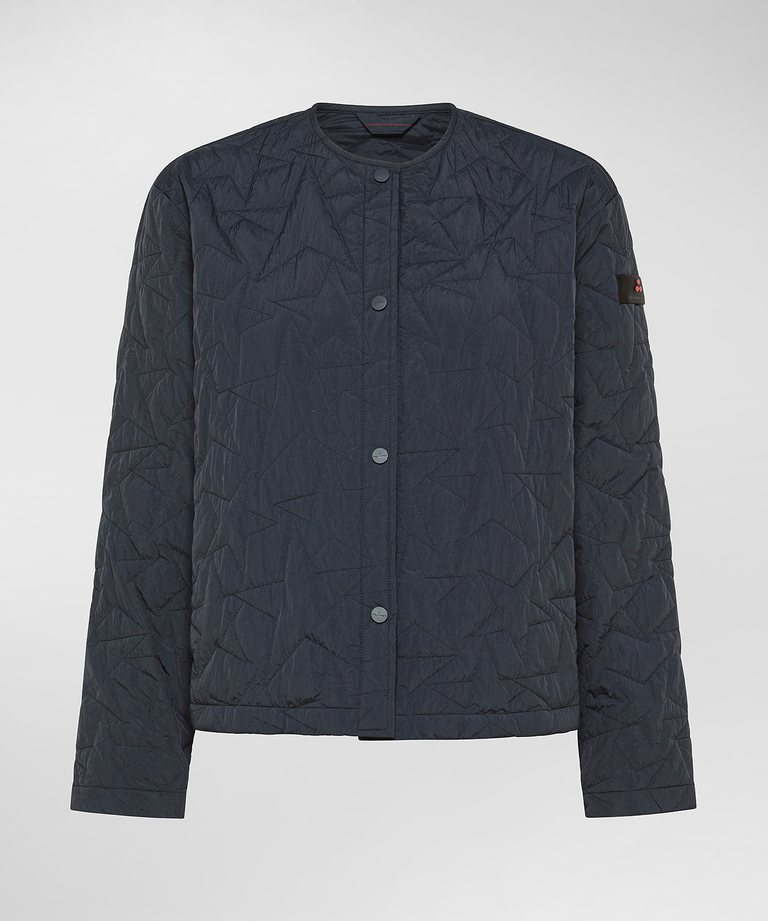 Lightweight down jacket with star quilting - Down jackets | Peuterey