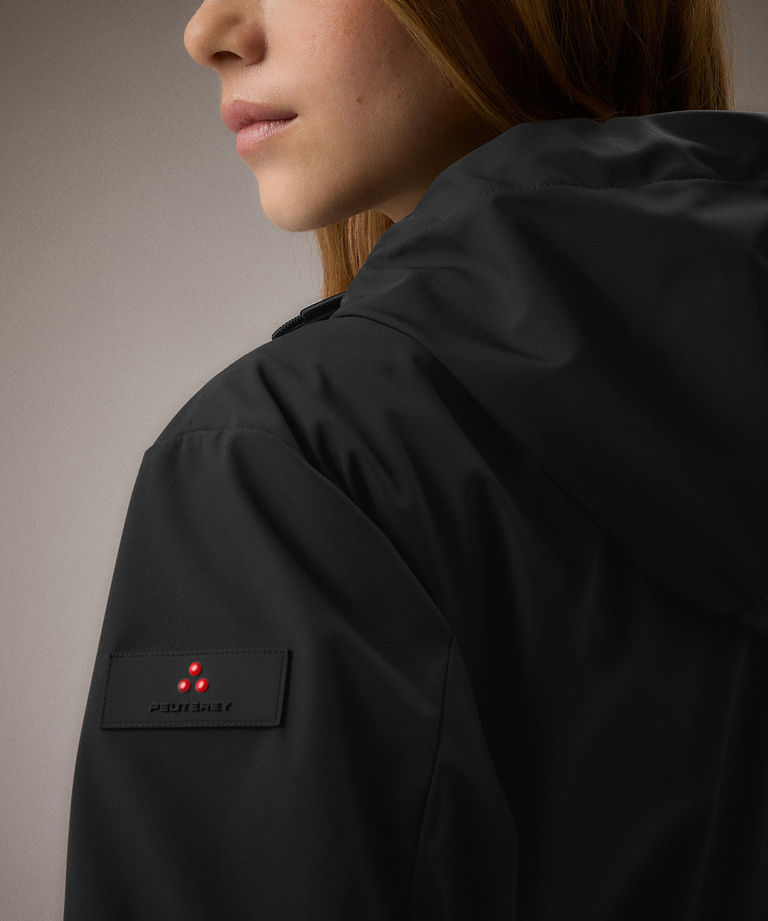 Hooded parka