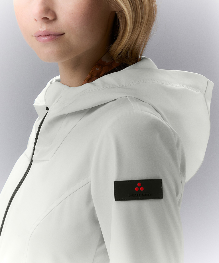 Short slim-fit windbreaker