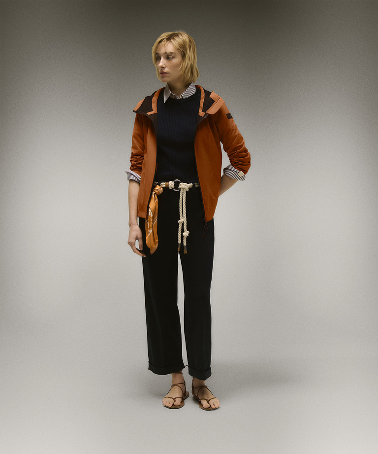 Short slim-fit windbreaker - Windbreakers | Peuterey