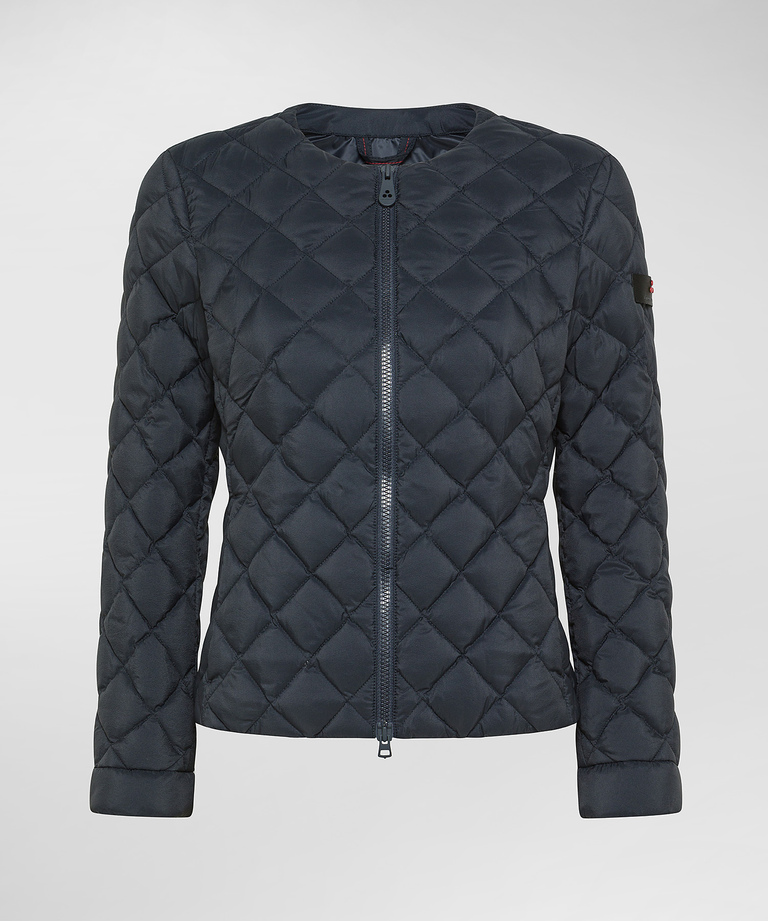 Slim fit goose down jacket with diamond quilting - Lightweight clothing | Peuterey