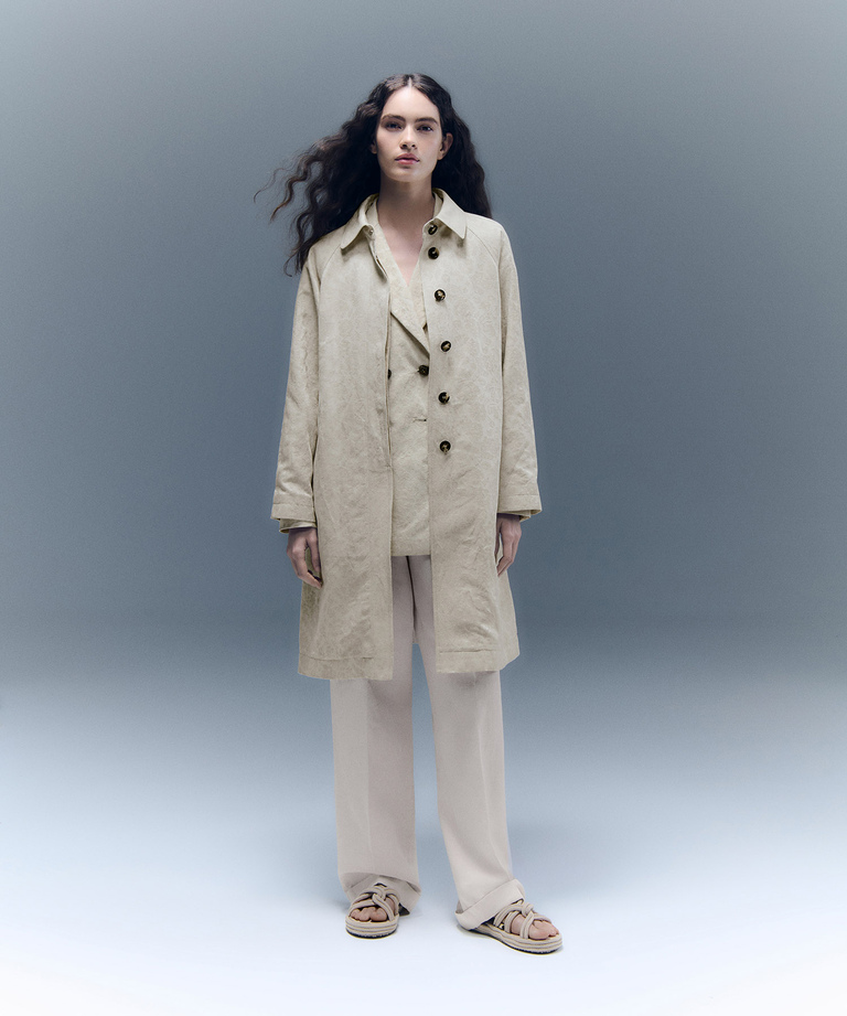 Trench jacquard damascato - Trench | Peuterey