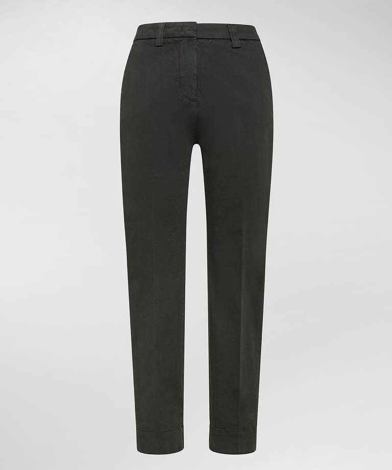 Stretch cotton chino trousers - Clothing & accessories | Peuterey
