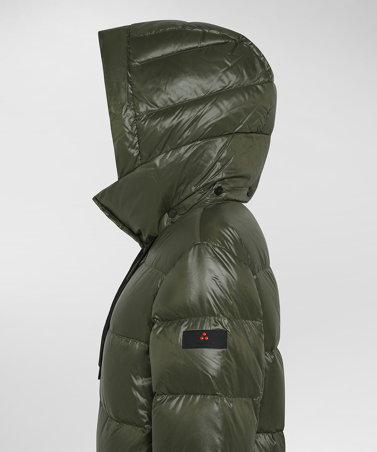 Puffer jacket in nylon lucente