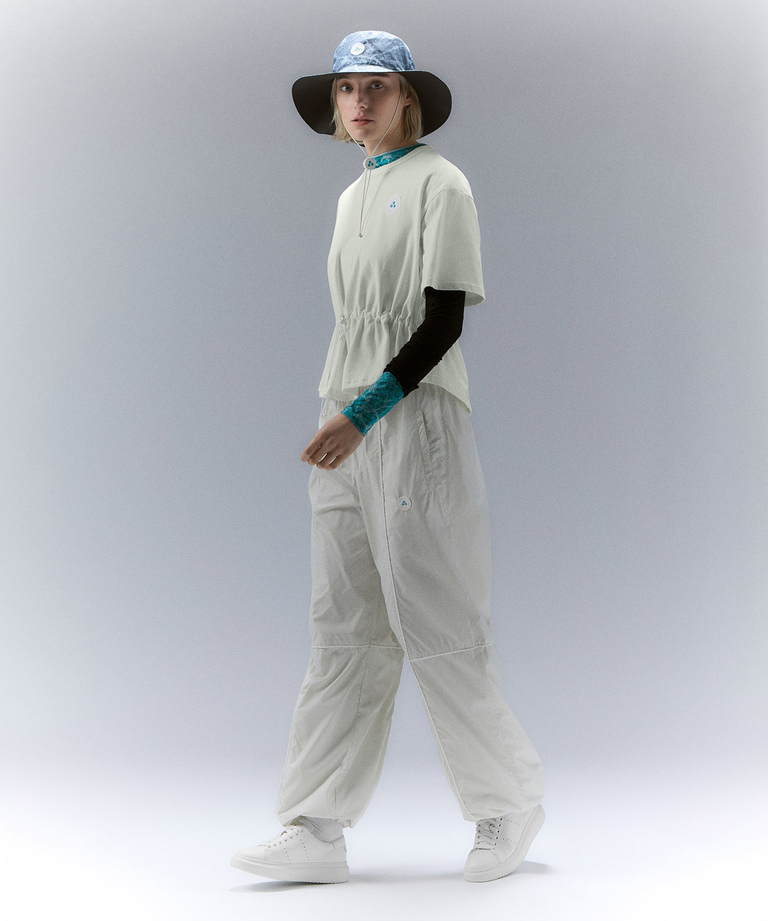 Oversized cropped t-Shirt - Plurals collection | Peuterey