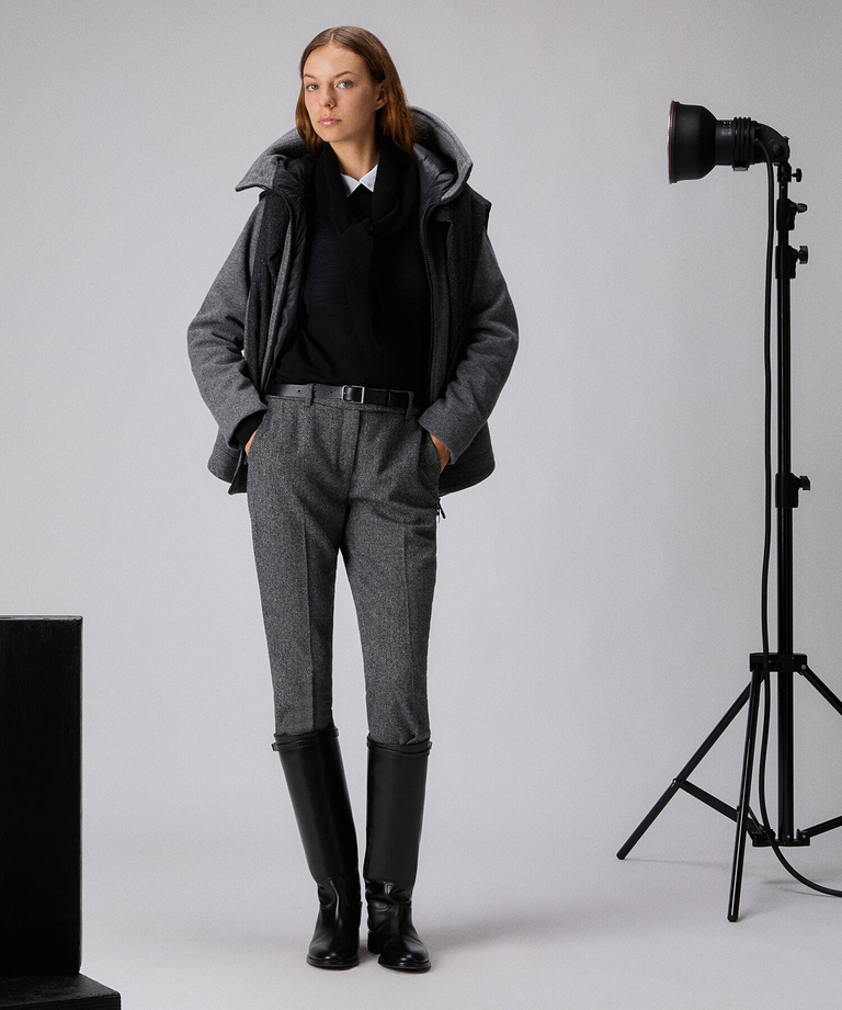 Wool-blend hooded jacket - Women's Preview | Peuterey