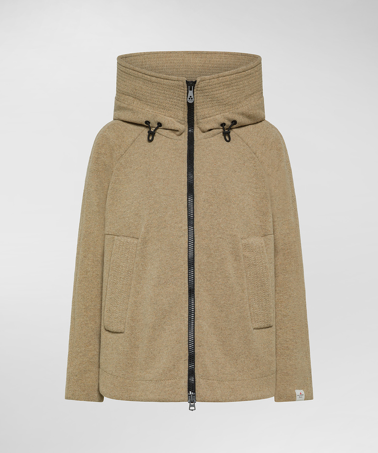 Wool-blend hooded jacket - Premiere | Peuterey