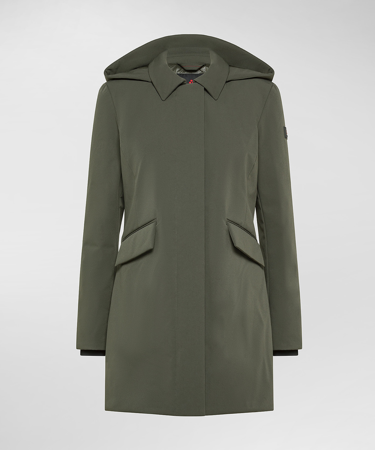 Smooth slim fit jacket - Women's Preview | Peuterey