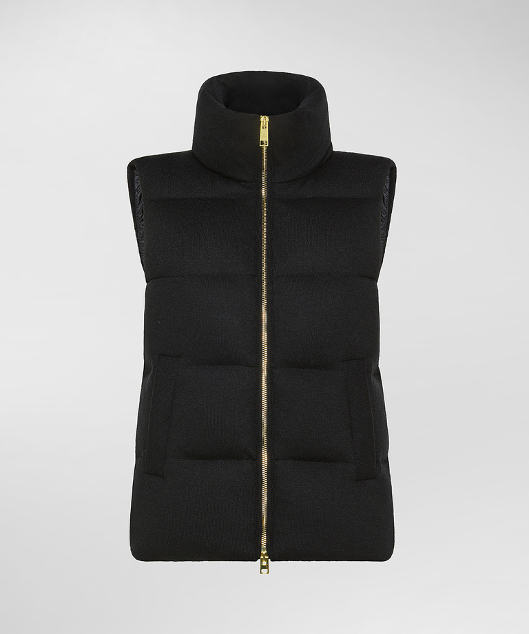 Worsted wool padded vest - Women's Preview | Peuterey