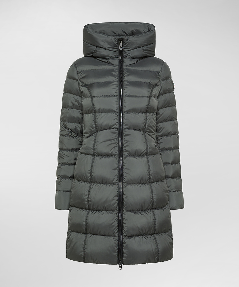 Recycled polyester long down jacket - Iconic jackets | Peuterey