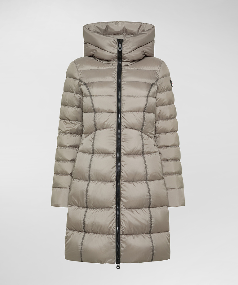 Recycled polyester long down jacket - Iconic jackets | Peuterey