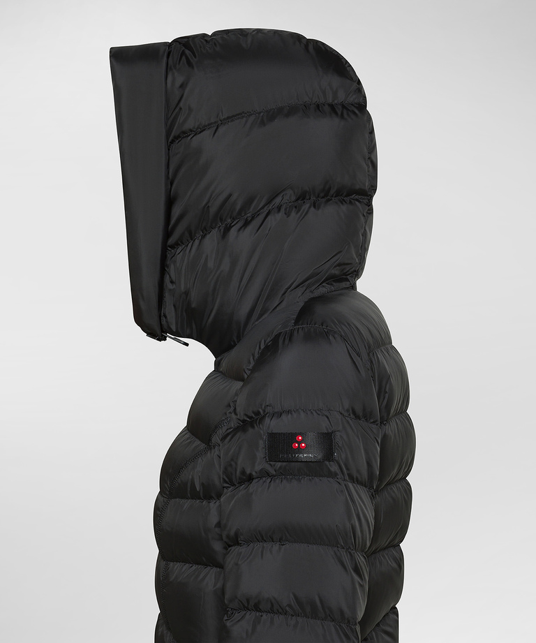 Recycled fabric slim down jacket