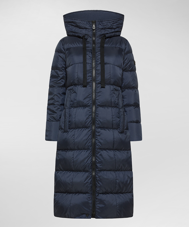 Recycled polyester long down jacket - Iconic jackets | Peuterey