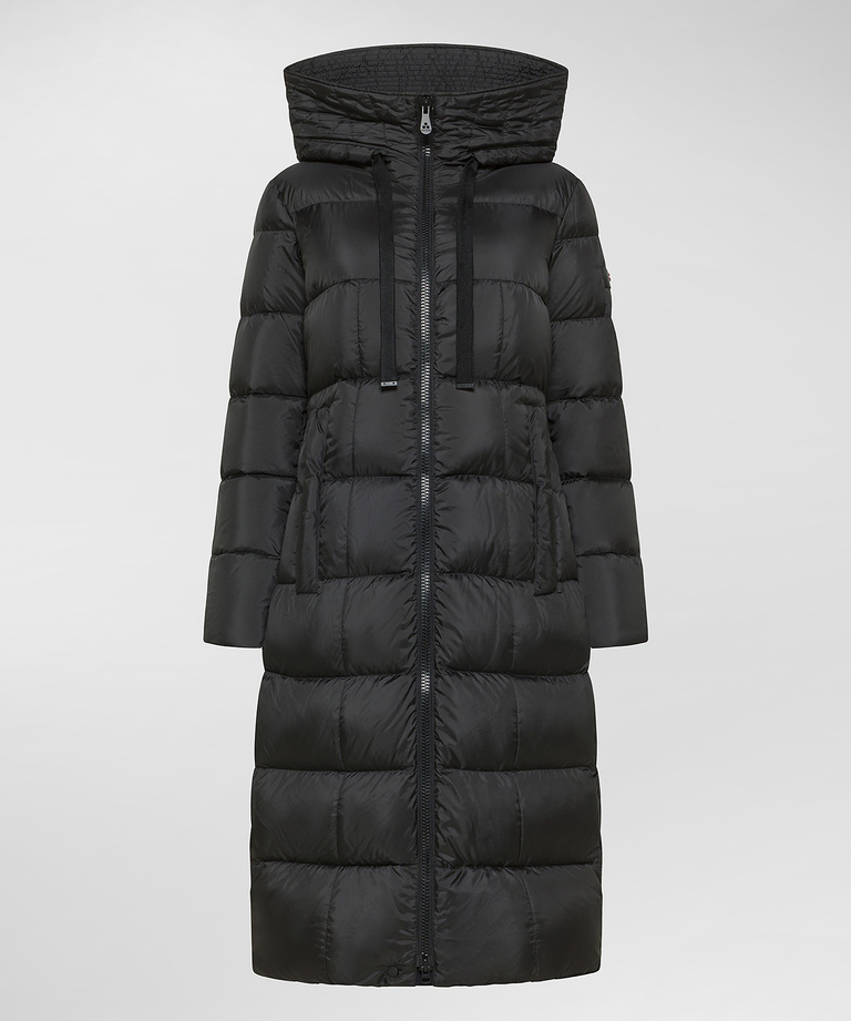 Recycled polyester long down jacket - Women's Preview | Peuterey