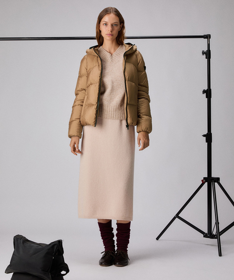 Puffer jacket with contrasting details - Iconic jackets | Peuterey