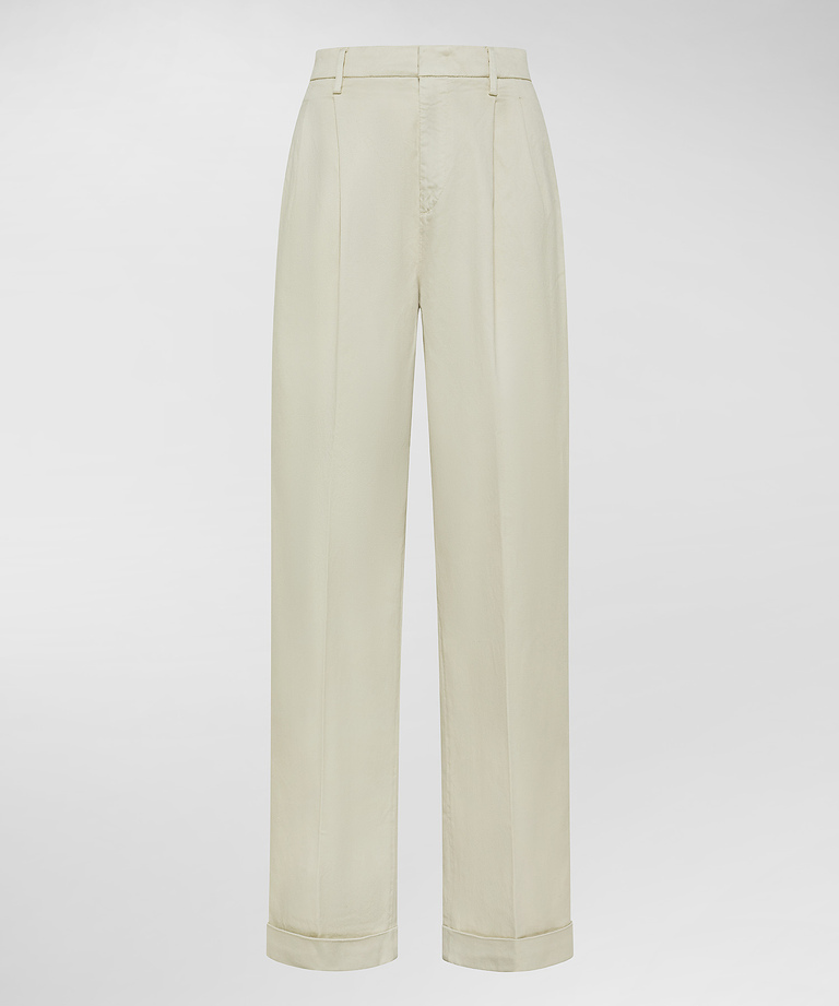 Gabardine tailored trousers - Women's Preview | Peuterey