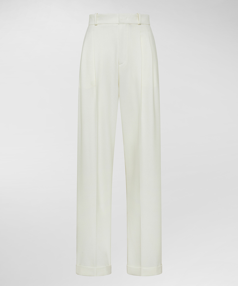 Wool blend tailored trousers - Women's Preview | Peuterey