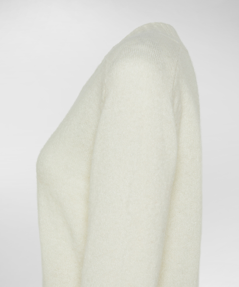 Alpaca blend V-neck pullover