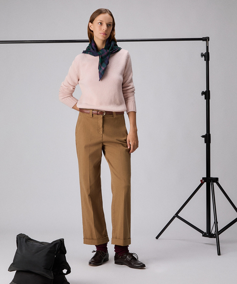 Stretch gabardine trousers - Women's Preview | Peuterey