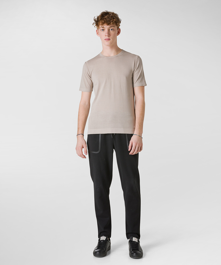 100% cotton knit t-shirt - Timeless and iconic menswear | Peuterey