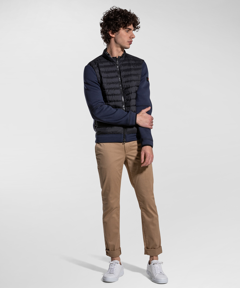 VOSERY Giacca Bomber Leggera Uomo | Con Cerniera, Girocollo, In Misto Poliestere E Spandex, Per Primavera E Autunno, Taglie S-2XL