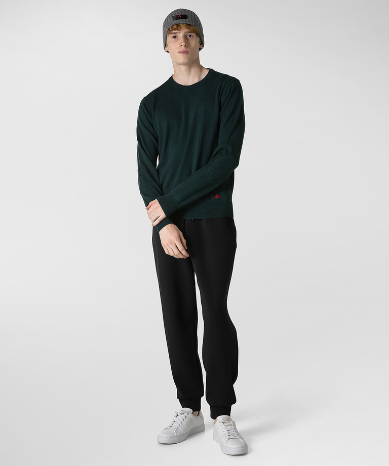 Cotton and wool knitted sweater - Clothing for Men | Peuterey