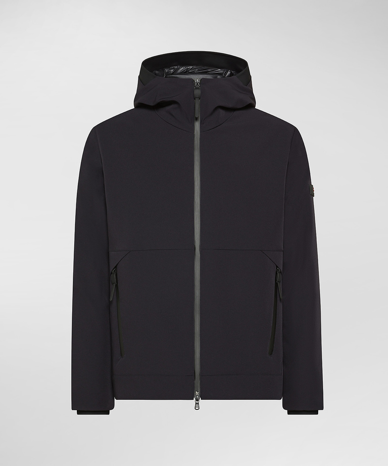 Smooth Primaloft bomber jacket with black details - Windbreakers for men | Peuterey