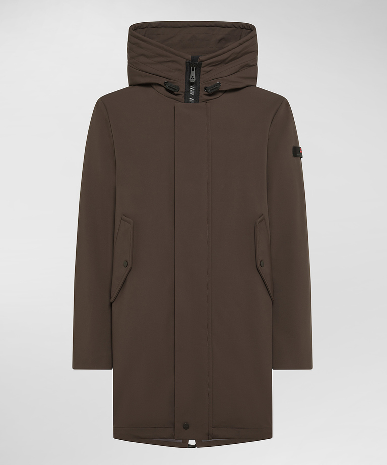 Smooth, triple-layer parka - Trench | Peuterey