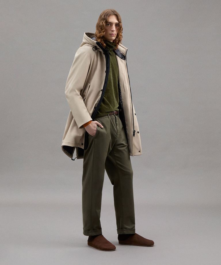 Smooth, triple-layer parka - Men's Sale | Peuterey
