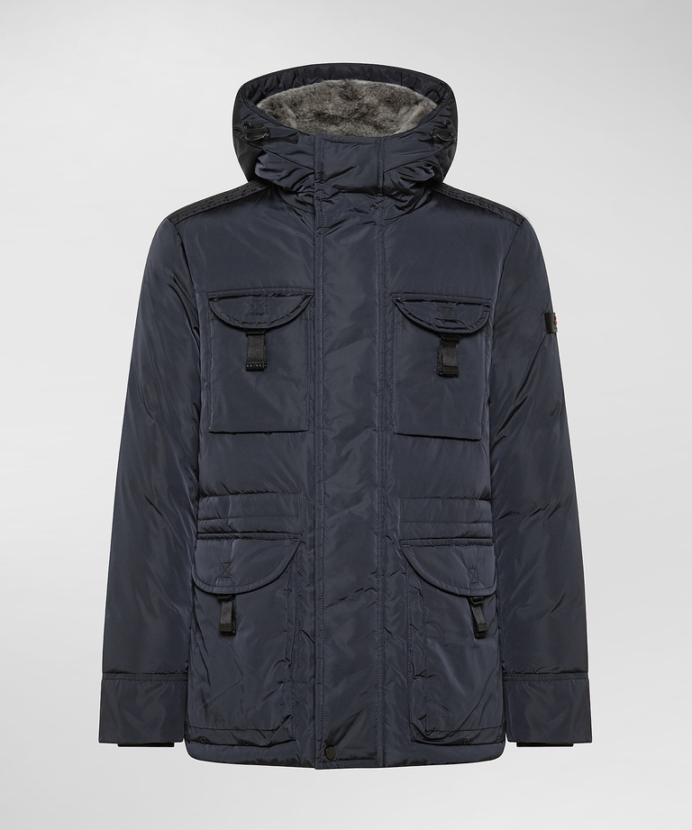 Field Jacket aus schillerndem Taft - Jacken | Peuterey
