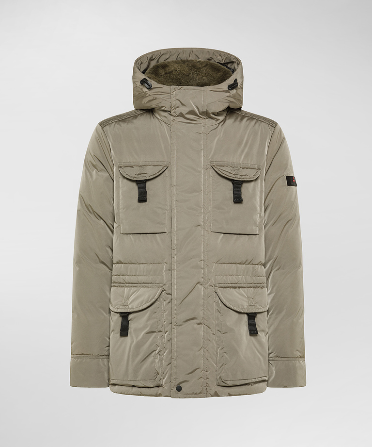 Shimmering taffeta field jacket - Winter down jackets | Peuterey