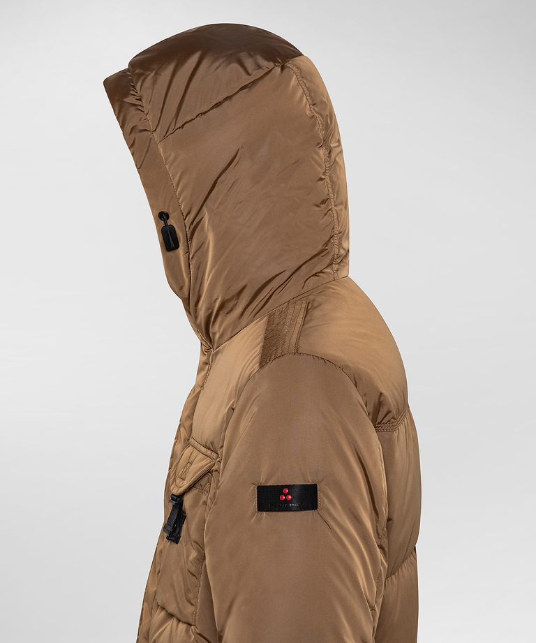 Urban field jacket with fur collar