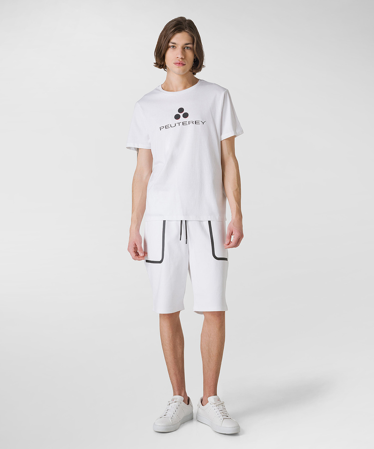 T-shirt with front logo print | Peuterey