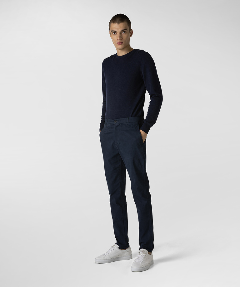 Gabardine stretch trousers - Trousers | Peuterey