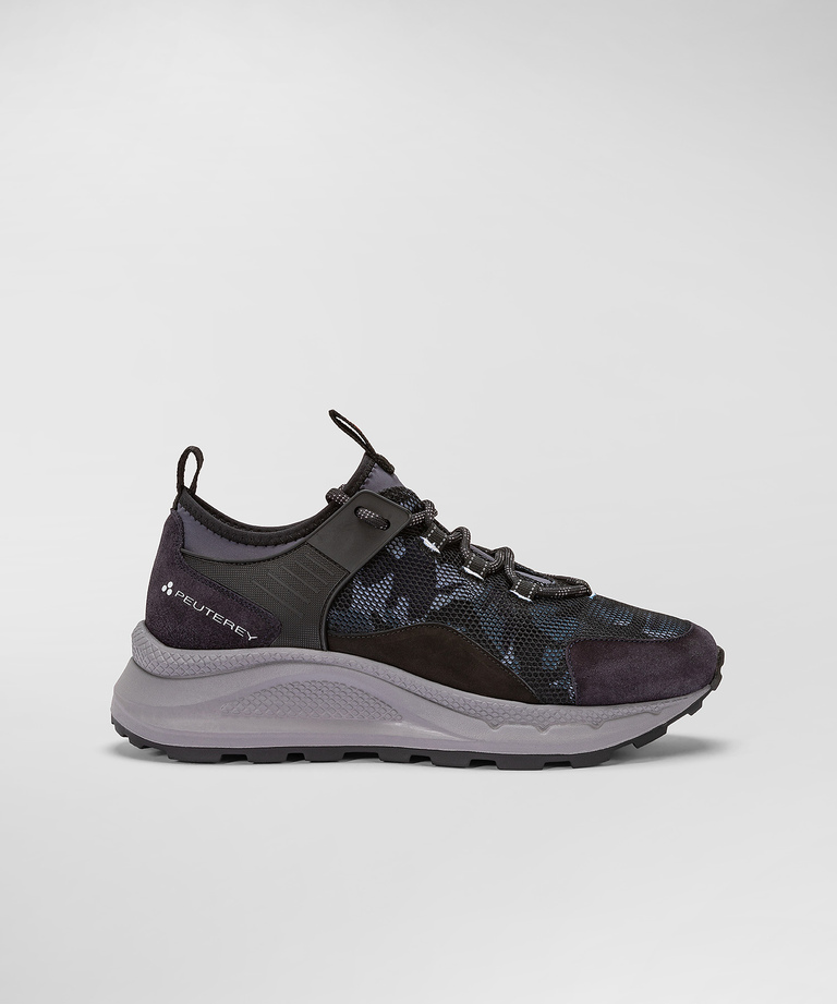 Platform camouflage sneakers - Trainers | Peuterey