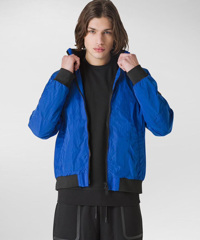 Bomber jacket with contrasting colour inserts - Spring-Summer 2023 Menswear Collection | Peuterey