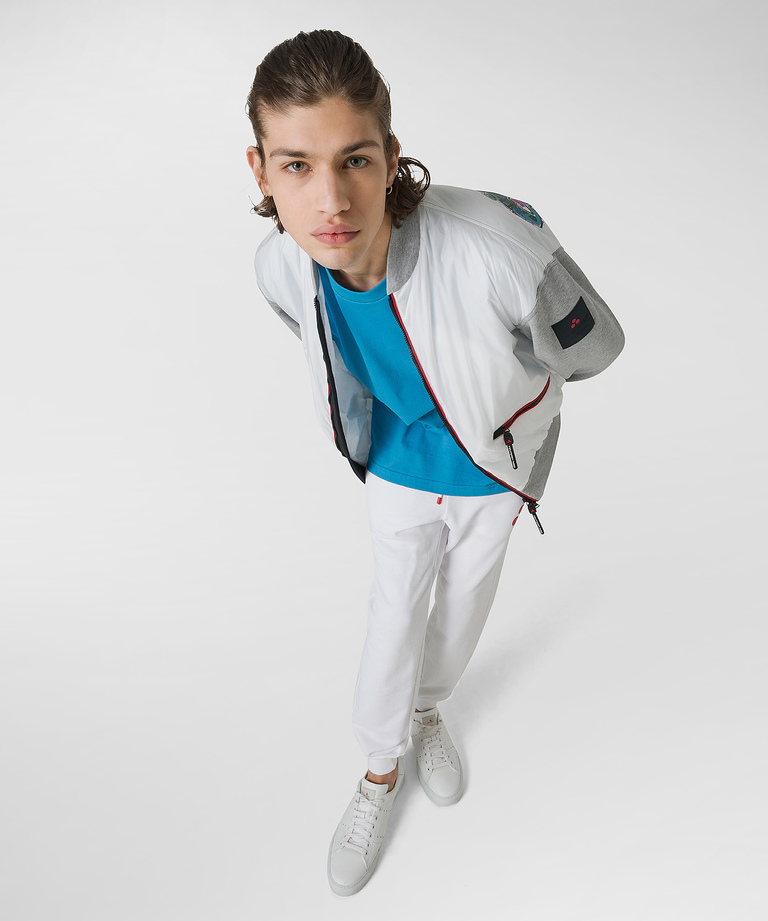 Dual-fabric bomber jacket - PLURALS COLLECTION  | Peuterey