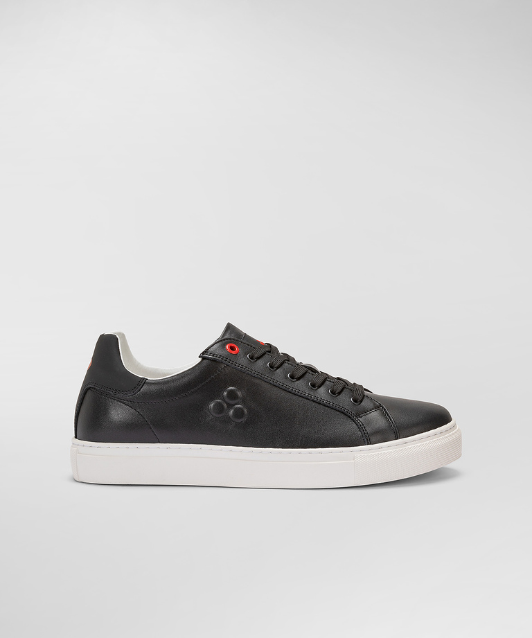 Leather tennis sneakers - Clothing for Men | Peuterey