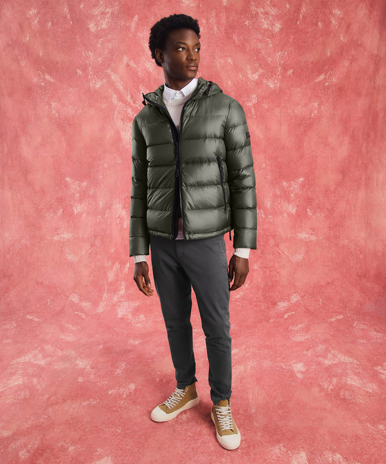 Light nylon ripstop down jacket - Fall-Winter 2023 Menswear Collection | Peuterey