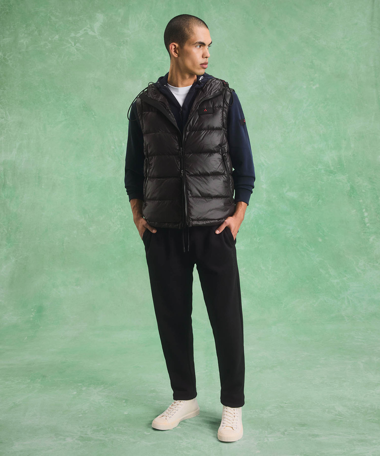 Tear-resistant nylon ripstop vest - Men's water repellent jackets | Peuterey