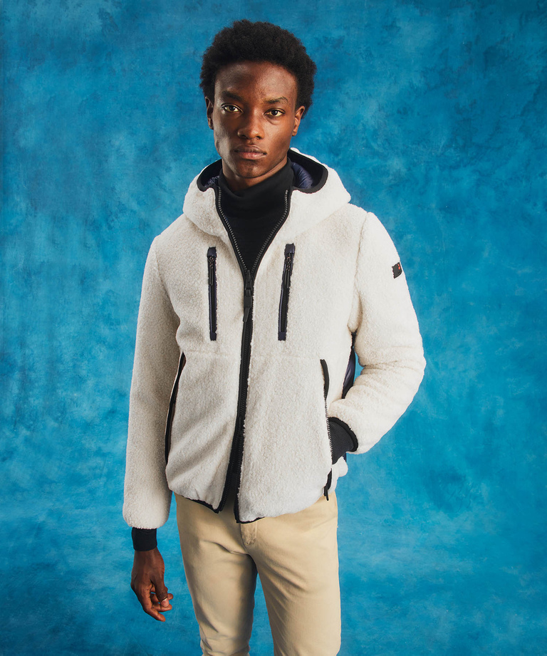 Teddy hooded jacket - Windbreakers, Bomber and Leather Jackets for men | Peuterey